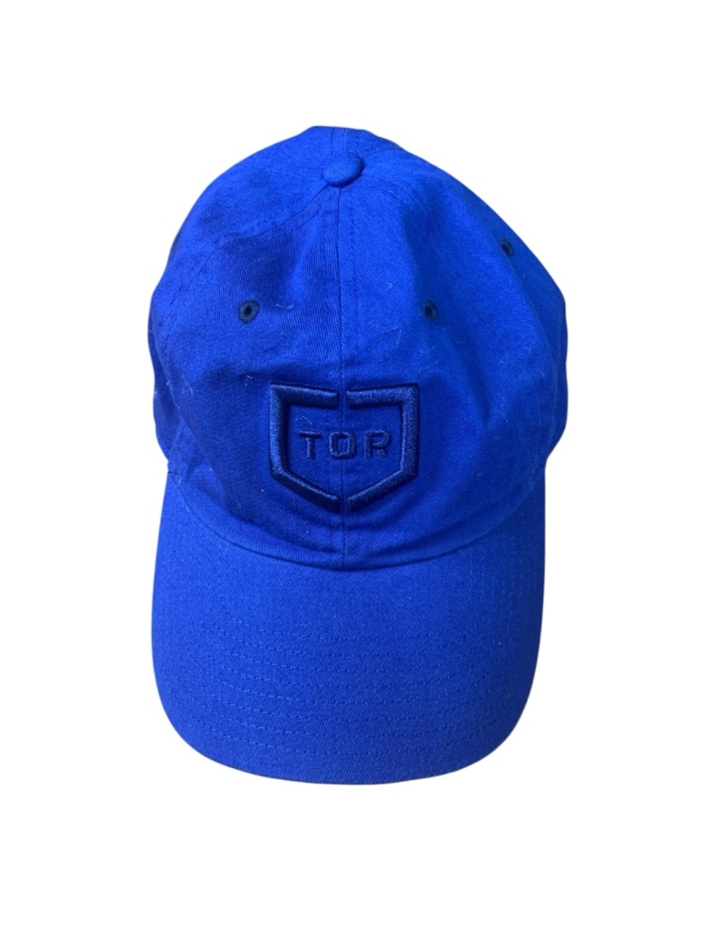 Toronto Blue Jays Hat Fanatics Royal Blue "TOR" Shield Logo Adjustable Cap